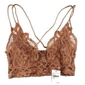 NWT Free People Adela Nude bralette